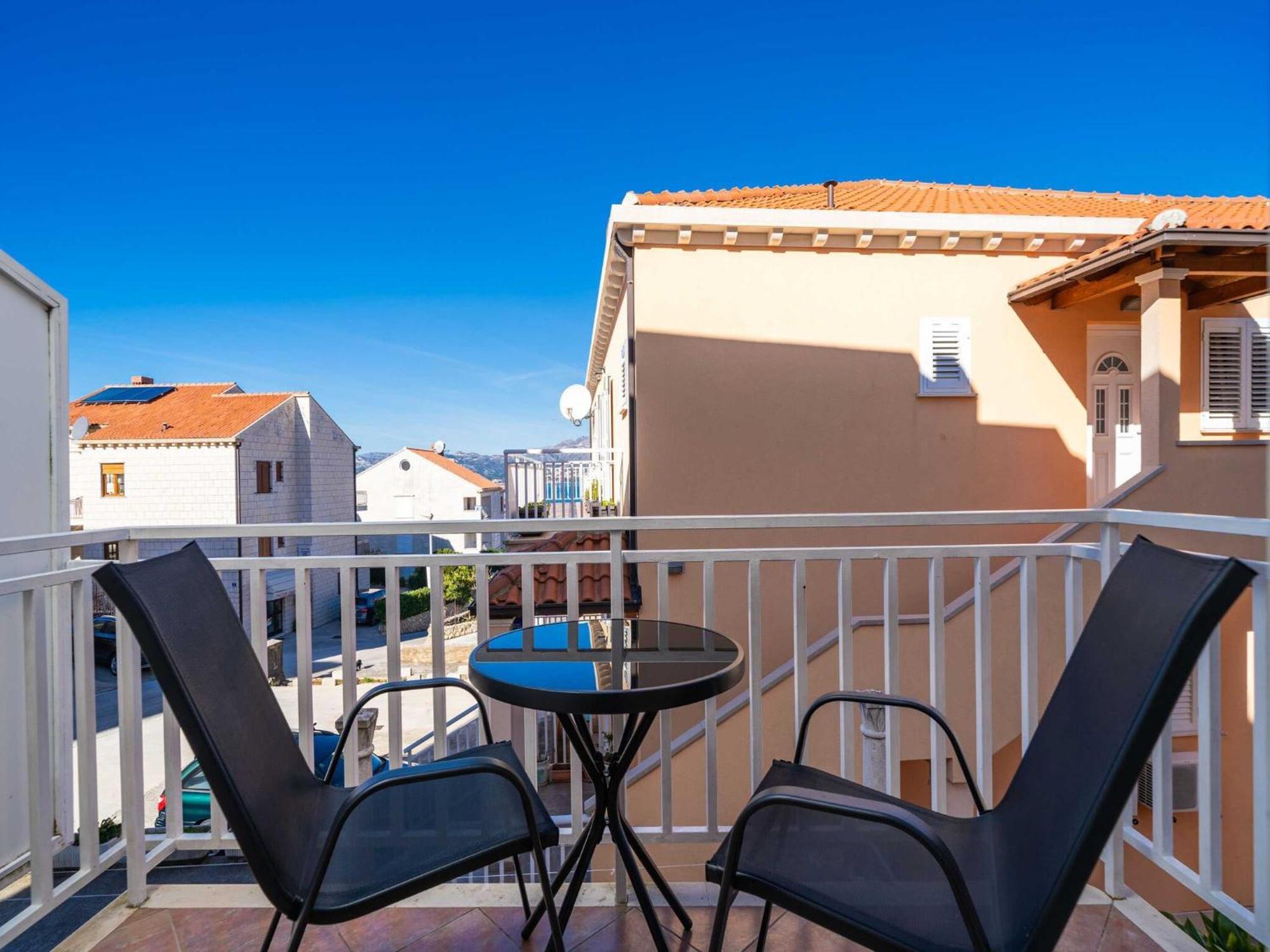 Apartments Senjo - Studio Apartment With Balcony With Side Sea View Apartman 4 Cavtat Exterior foto